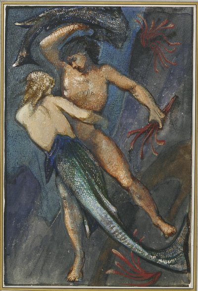 Neljäkymmentäkahdeksan piirustuksen albumi (WA1939.9.1 - 48) tekijältä Edward Burne Jones